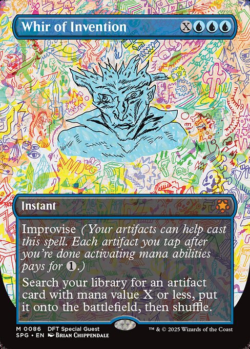 Whir of Invention (V.1) SPG-86 Mythic Near Mint Englisch Foil