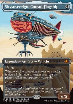 Skysovereign, Consul Flagship SPG-93 Mythic Near Mint Englisch Foil