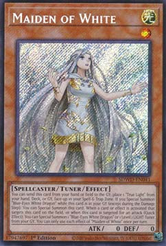 Maid des Weißen (V.2) SDWD-041 Secret Rare Near Mint Deutsch 1. Auflage