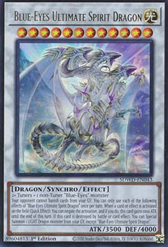Blue-Eyes Ultimate Spirit Dragon SDWD-043 Ultra Rare Near Mint Englisch 1. Auflage