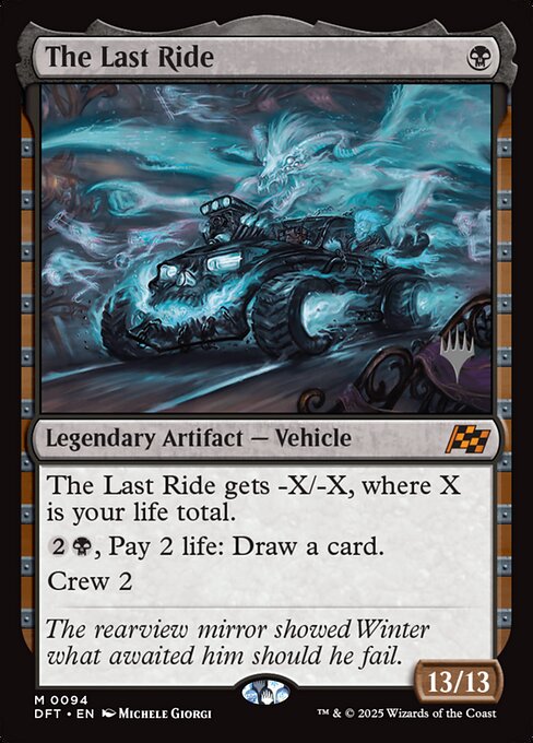 The Last Ride (V.2) PDFT-94 Mythic Near Mint Englisch