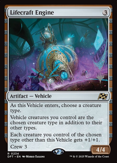 Lifecraft Engine PDFT-234 Rare Excellent Englisch Foil