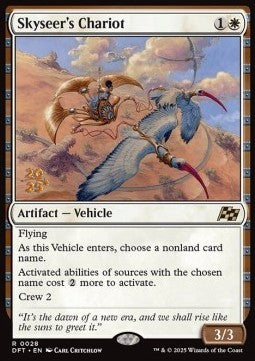 Streitwagen der Himmelsseherin (V.1) PDFT-28 Rare Excellent Deutsch Foil