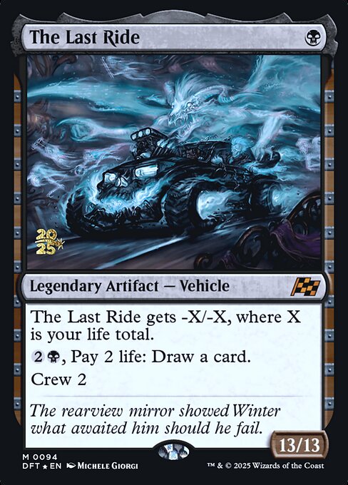 The Last Ride PDFT-94 Mythic Near Mint Englisch Foil