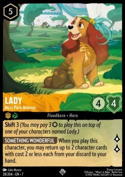 Lady - Miss Park Avenue 7ARI-28 Super Rare Near Mint Französisch