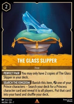 The Glass Slipper 7ARI-44 Rare Excellent Englisch Foil