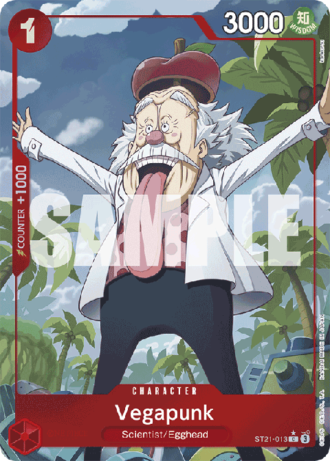Vegapunk (ST21-013) (V.2) ST-21 Alternate Art Near Mint Englisch