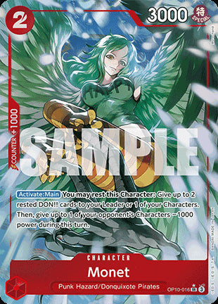Monet (OP10-016) (V.2) OP10 Alternate Art Near Mint Englisch