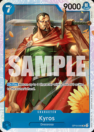 Kyros (OP10-046) (V.1) OP10 Super Rare Near Mint Englisch