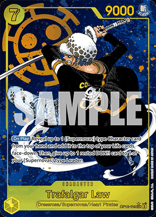 Trafalgar Law (OP10-119) (V.2) OP10 Alternate Art Good Englisch