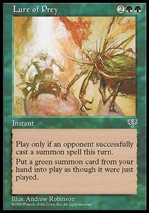 Lure of Prey MIR- Rare Good Englisch
