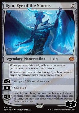 Ugin, Eye of the Storms TDM-1 Mythic Near Mint Englisch Foil