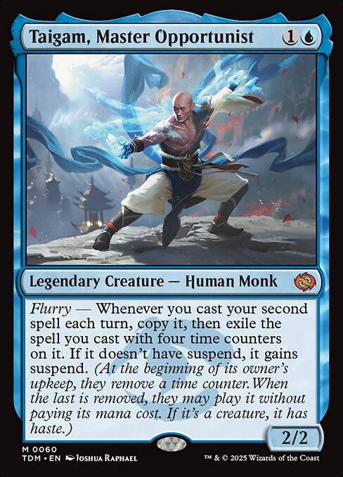 Taigam, Master Opportunist TDM-60 Mythic Near Mint Englisch