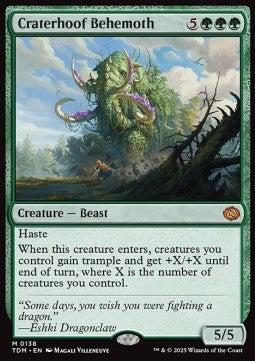 Kraterhuf-Behemoth TDM-138 Mythic Near Mint Deutsch