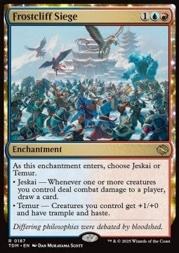 Frostklippen-Belagerung TDM-187 Rare Excellent Deutsch Foil