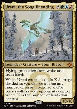 Ureni, the Song Unending TDM-233 Mythic Near Mint Englisch Foil