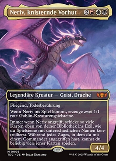 Neriv, knisternde Vorhut TDC-6 Mythic Excellent Deutsch