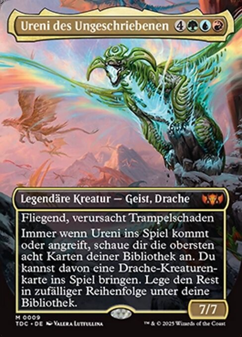 Ureni des Ungeschriebenen TDC-9 Mythic Near Mint Deutsch Foil