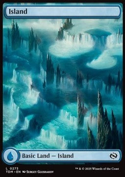 Insel (V.1) TDM-273 Land Near Mint Deutsch Foil