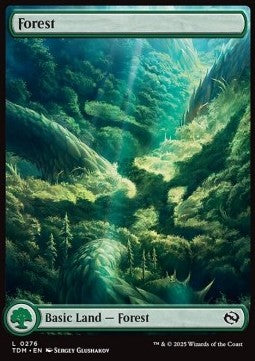 Forest (V.1) TDM-276 Land Near Mint Englisch Foil