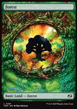 Forest XTDM-291 Land Near Mint Englisch Foil