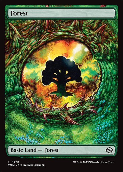 Forest XTDM-291 Land Near Mint Englisch Foil