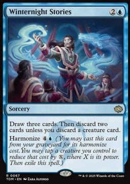 Winternight Stories TDM-67 Rare Excellent Englisch Foil