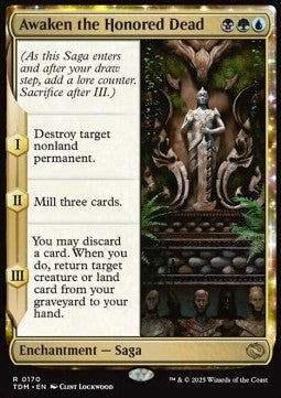 Awaken the Honored Dead TDM-170 Rare Excellent Englisch