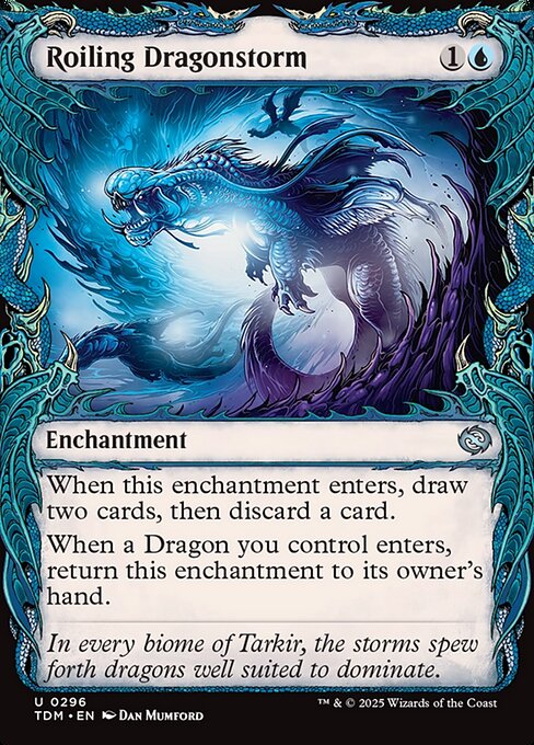 Roiling Dragonstorm XTDM-296 Uncommon Near Mint Englisch