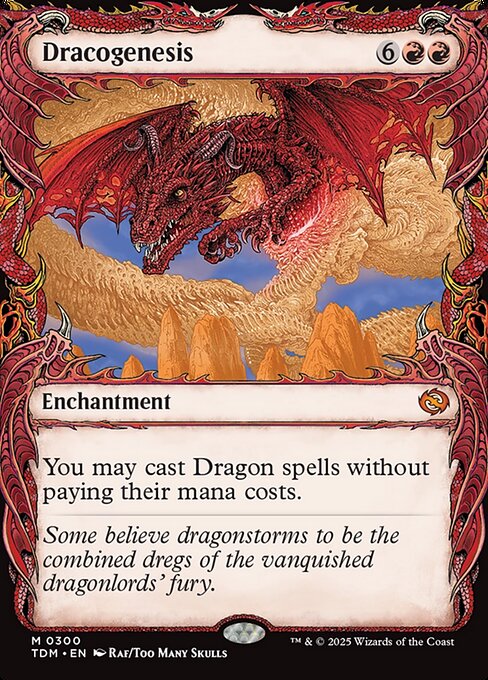 Dracogenesis XTDM-300 Mythic Near Mint Englisch