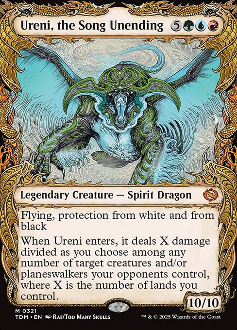 Ureni, the Song Unending XTDM-321 Mythic Near Mint Englisch