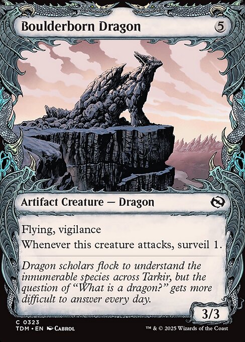 Boulderborn Dragon XTDM-323 Common Near Mint Englisch Foil