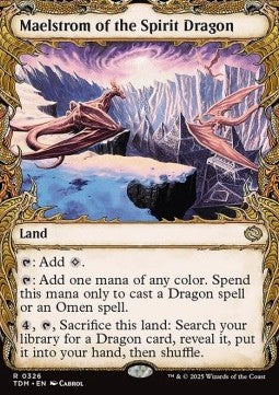 Maelstrom of the Spirit Dragon XTDM-326 Rare Near Mint Englisch