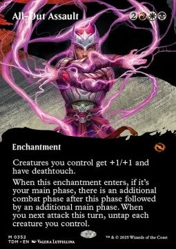 All-Out Assault XTDM-352 Mythic Near Mint Englisch
