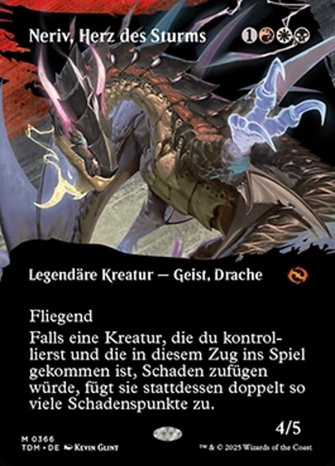 Neriv, Herz des Sturms (V.2) XTDM-366 Mythic Near Mint Deutsch
