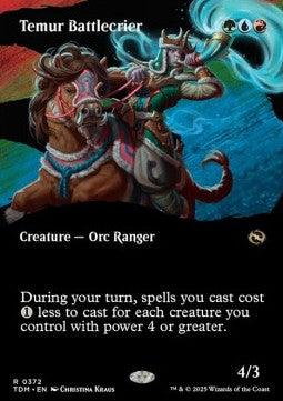 Temur Battlecrier XTDM-372 Rare Near Mint Englisch Foil