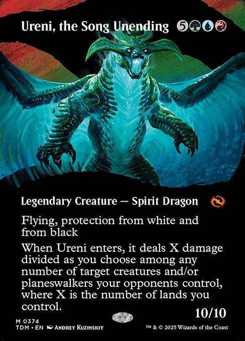 Ureni, the Song Unending (V.2) XTDM-374 Mythic Near Mint Englisch