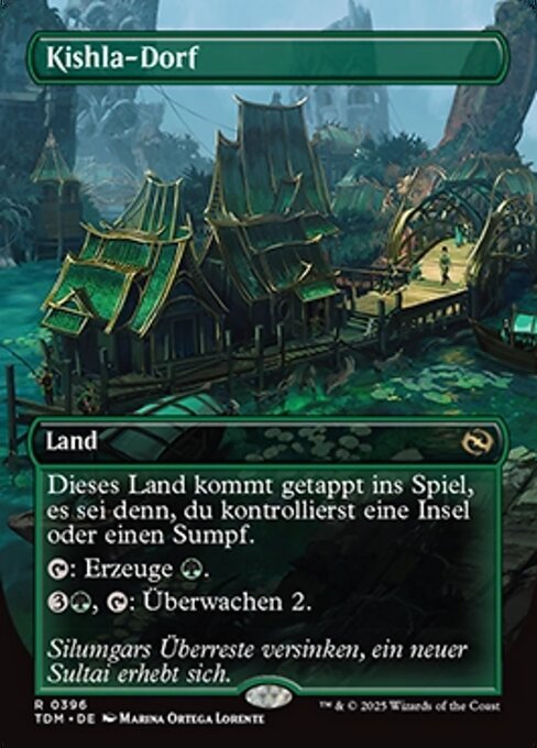 Kishla Village XTDM-396 Rare Near Mint Deutsch