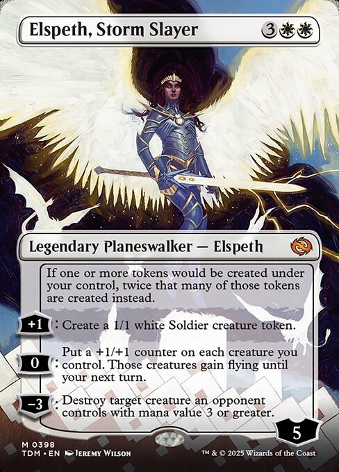 Elspeth, Storm Slayer XTDM-398 Mythic Near Mint Englisch