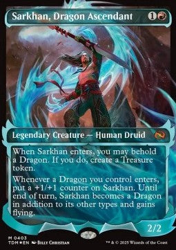 Sarkhan, Dragon Ascendant XTDM-403 Mythic Near Mint Englisch Foil