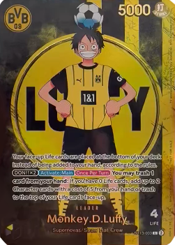 Monkey.D.Luffy (ST13-003) (V.3) UP Leader Excellent Englisch