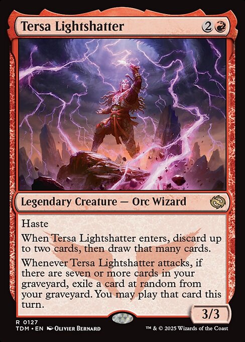 Tersa Lightshatter TDM-127 Rare Near Mint Englisch