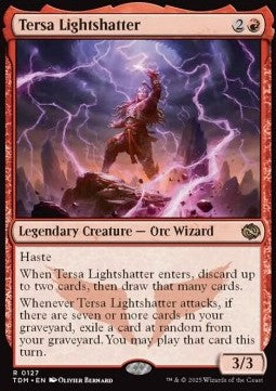 Tersa Blitzspalter TDM-127 Rare Near Mint Deutsch Foil