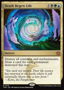 Death Begets Life TDM-176 Mythic Excellent Englisch Foil