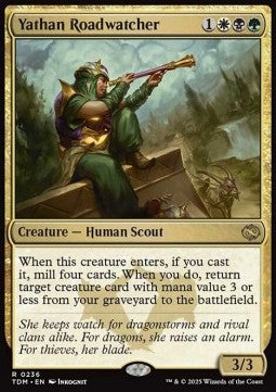 Yathan Roadwatcher TDM-236 Rare Near Mint Englisch Foil