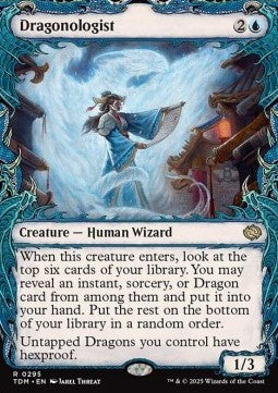Dragonologist XTDM-295 Rare Near Mint Englisch Foil