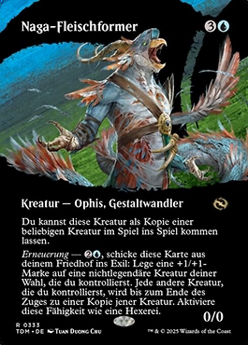 Naga-Fleischformer XTDM-333 Rare Excellent Deutsch