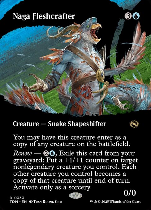 Naga Fleshcrafter XTDM-333 Rare Near Mint Englisch