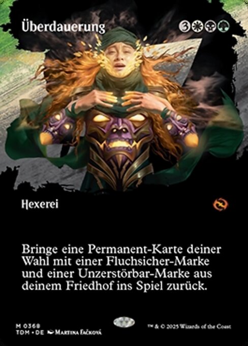 Überdauerung XTDM-368 Mythic Excellent Deutsch