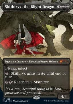 Skithiryx, the Blight Dragon SLDBV-1562 Mythic Near Mint Englisch Foil